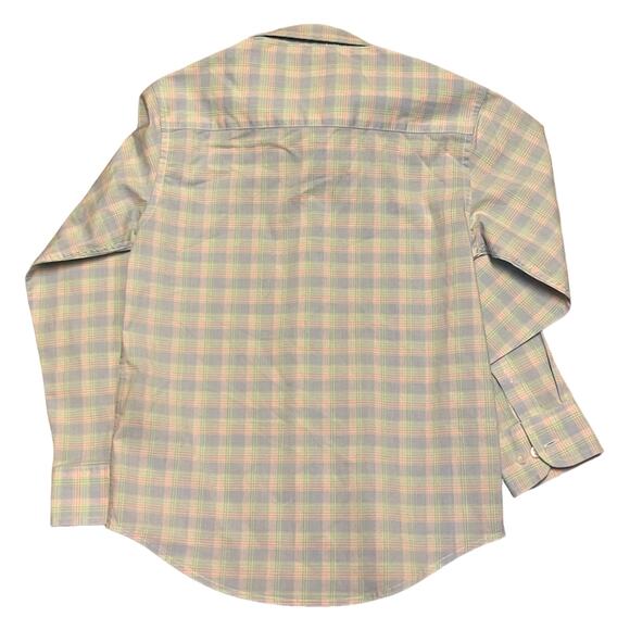 Tommy Hilfiger EUC Boys Multicolor Plaid Button Front Shirt Size 8 - Picture 3 of 4